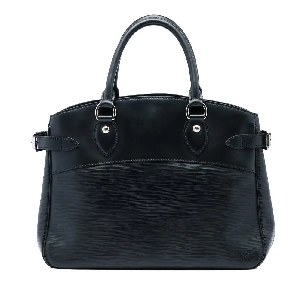 Louis Vuitton Epi Passy PM Black Leather Good - Front View