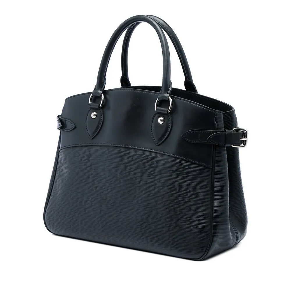 Louis Vuitton Epi Passy PM Black Leather Good - Back View
