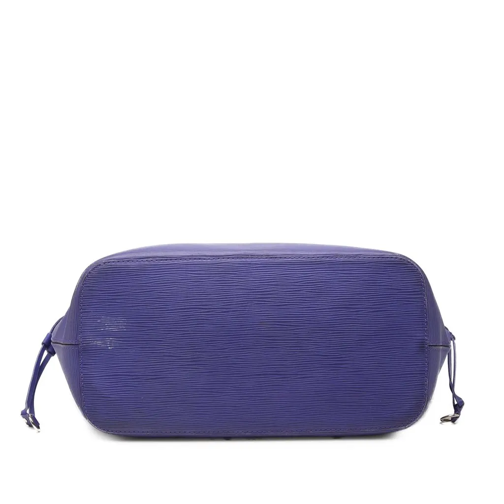 Louis Vuitton Epi Neverfull MM Purple Leather Very good - Inside View