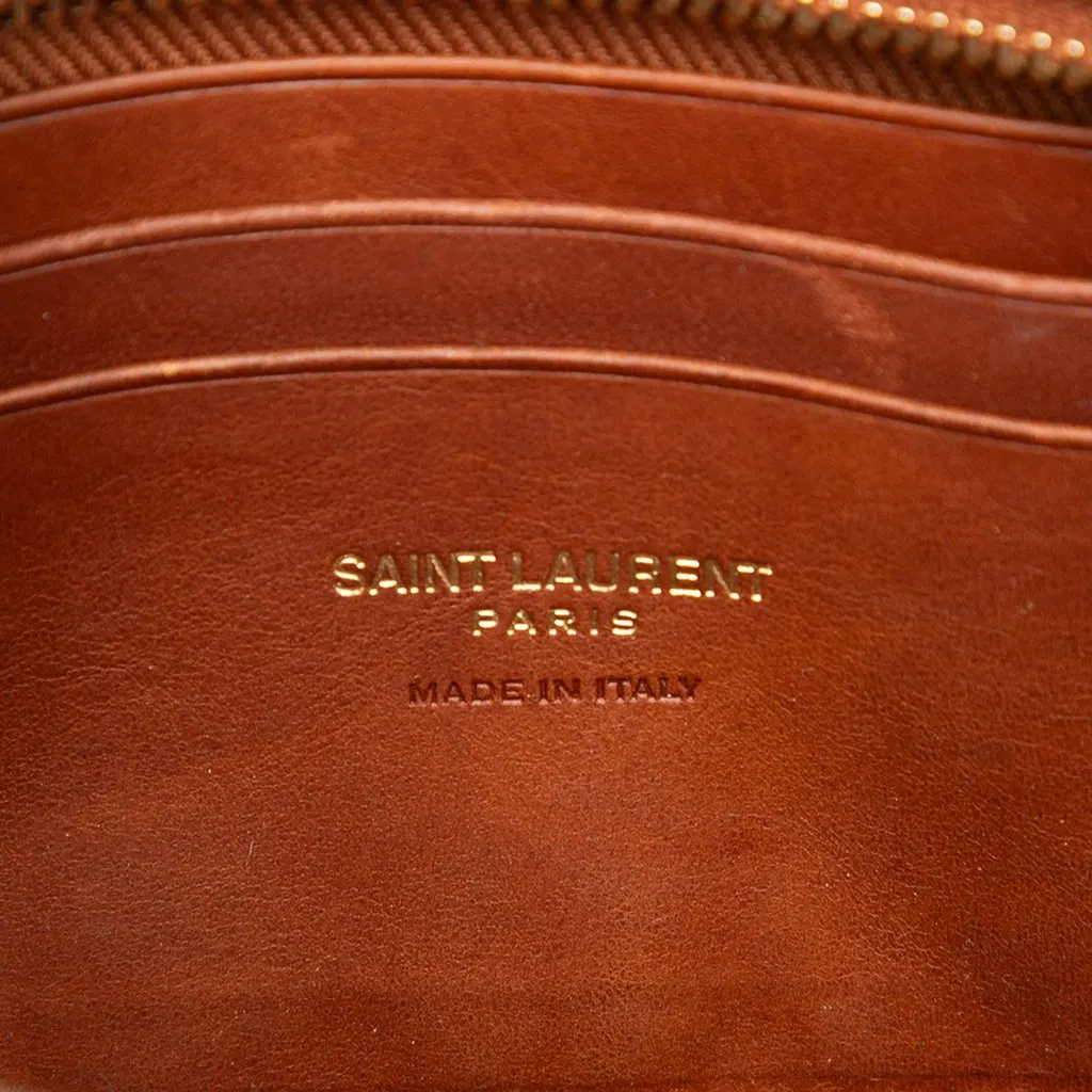 Saint Laurent Toy Raffia Monogram Downtown Cabas Beige Very good - Box View