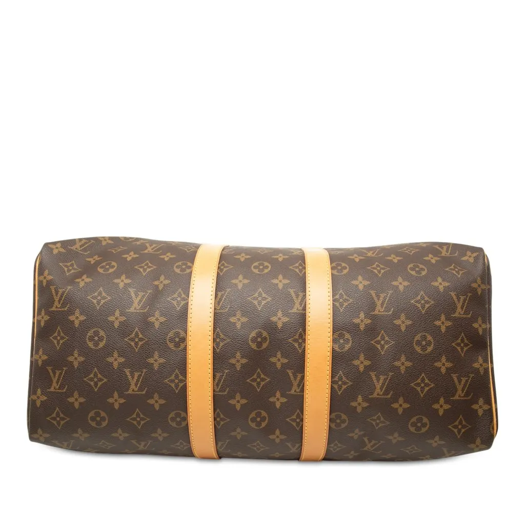 Louis Vuitton Monogram Keepall 45 Brown Canvas Very good - Inside View