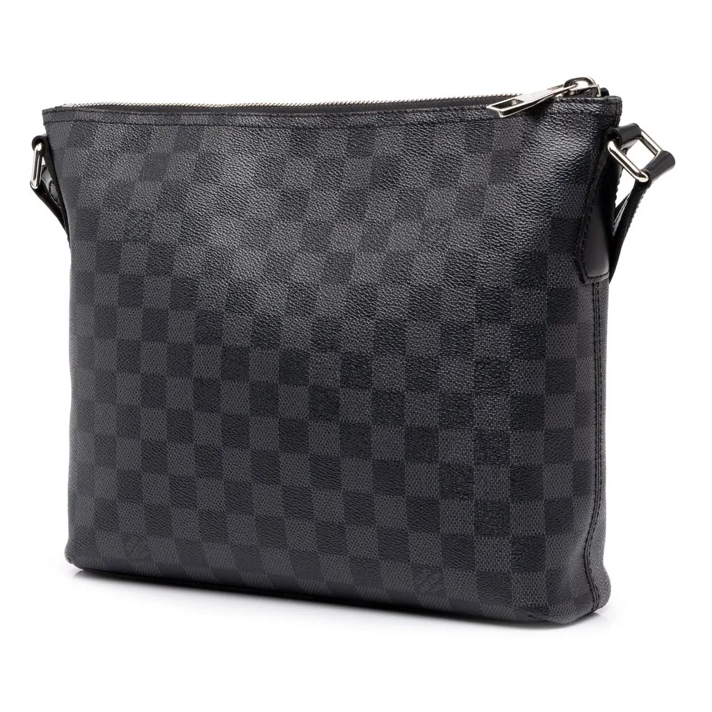 Louis Vuitton Damier Graphite Mick PM Black Canvas Good - Back View