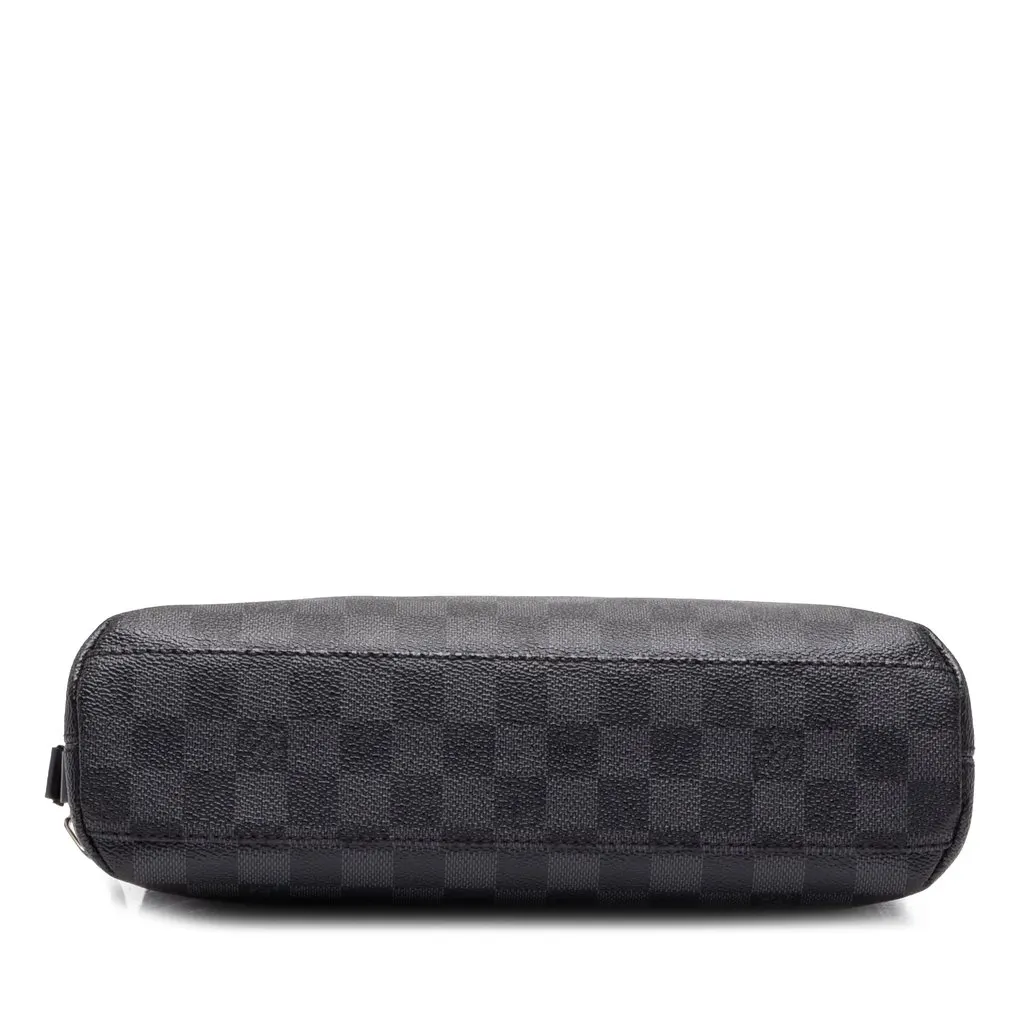 Louis Vuitton Damier Graphite Mick PM Black Canvas Good - Inside View