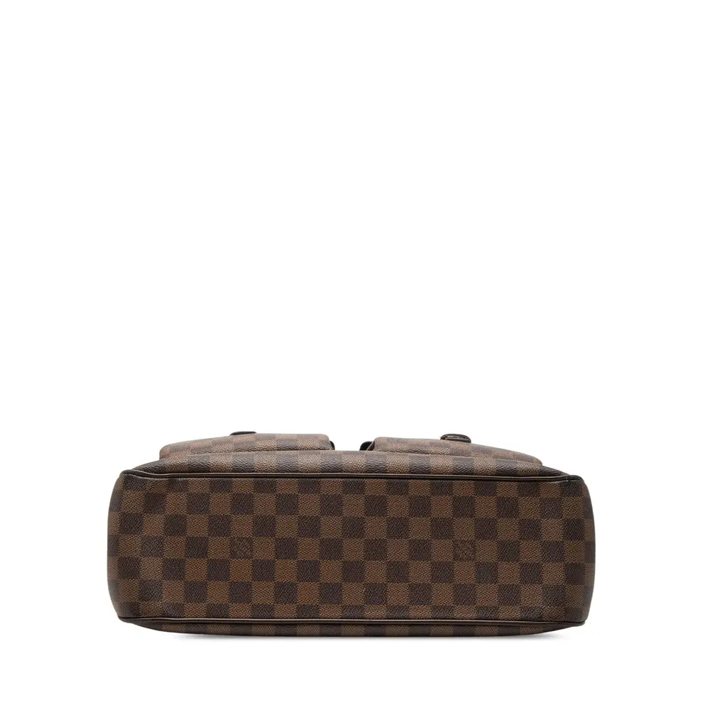 Louis Vuitton Damier Ebene Uzes Brown Very good - Inside View