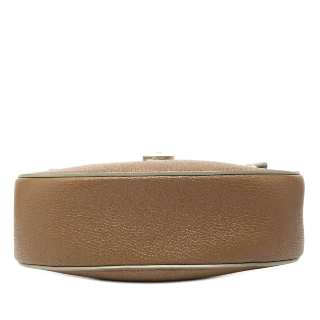 Chloé Small Leather Drew Crossbody Brown Leather Very good - Inside View