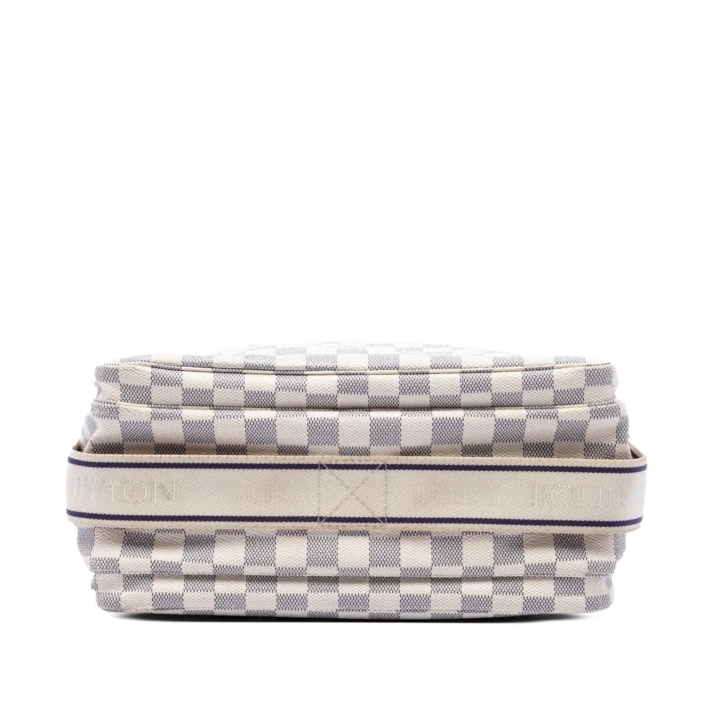 Louis Vuitton Damier Azur Naviglio White Very good - Inside View