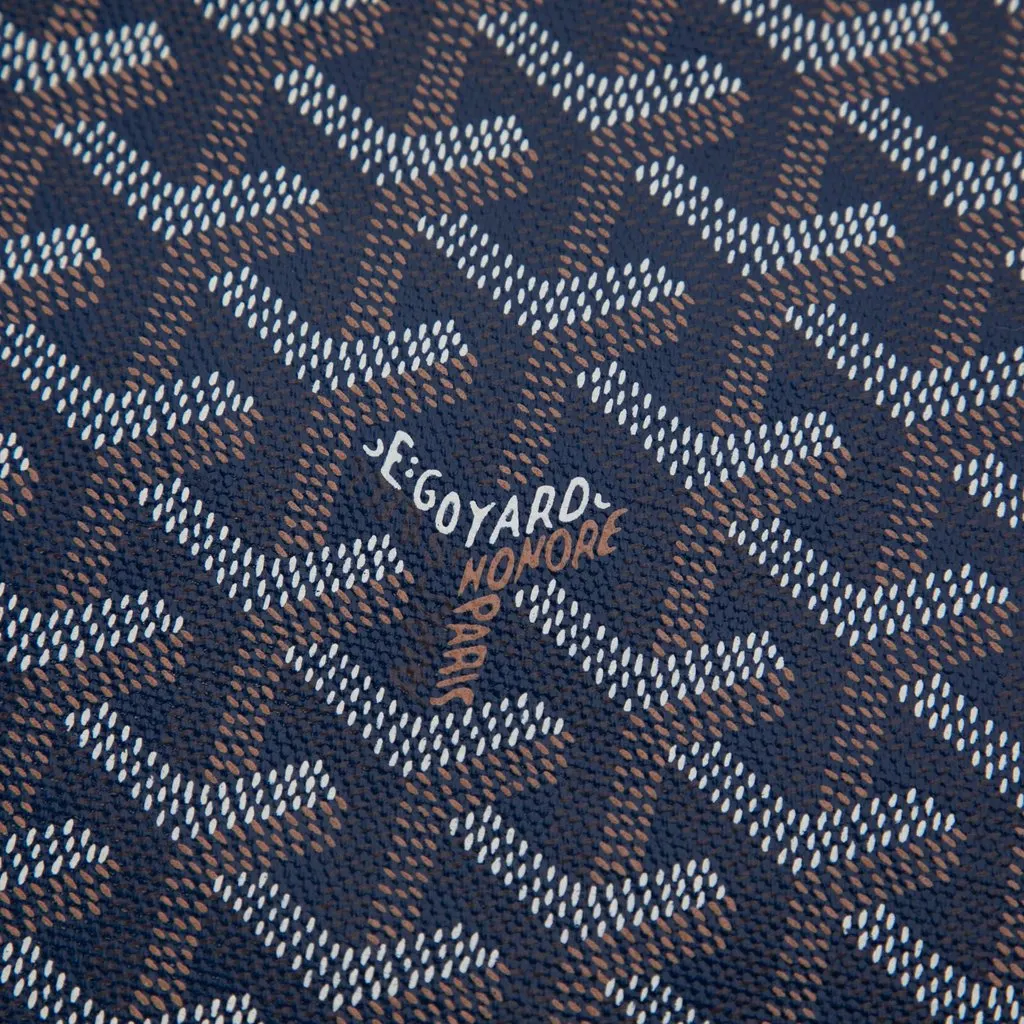 Goyard Goyardine Capetien MM Messenger Bag Blue Very good - Box View