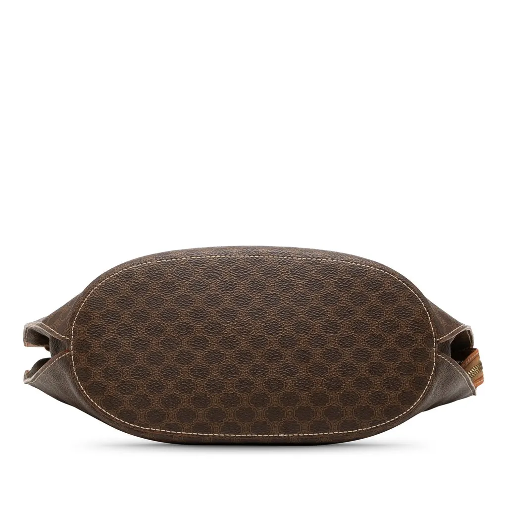 Celine Macadam Coated Canvas Tote Brown Very good - Inside View