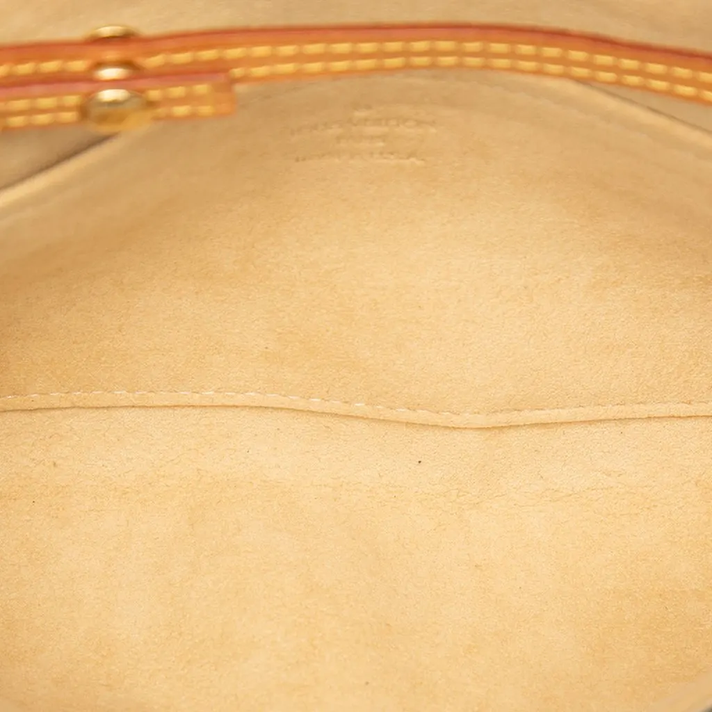 Louis Vuitton Monogram Pochette Twin GM Brown Very good - Model View
