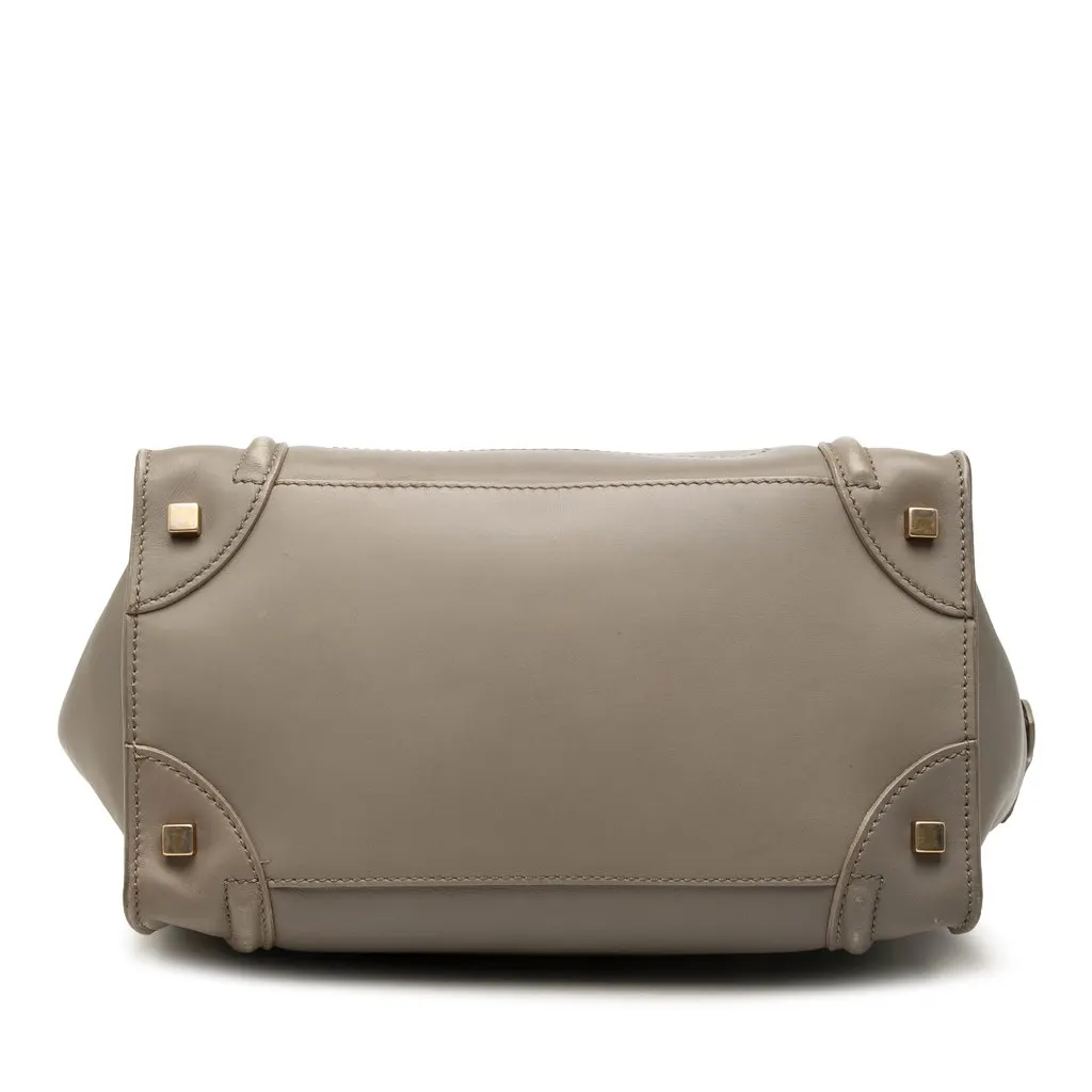 Celine Mini Smooth Calfskin Luggage Tote MultiColor Leather Very good - Inside View