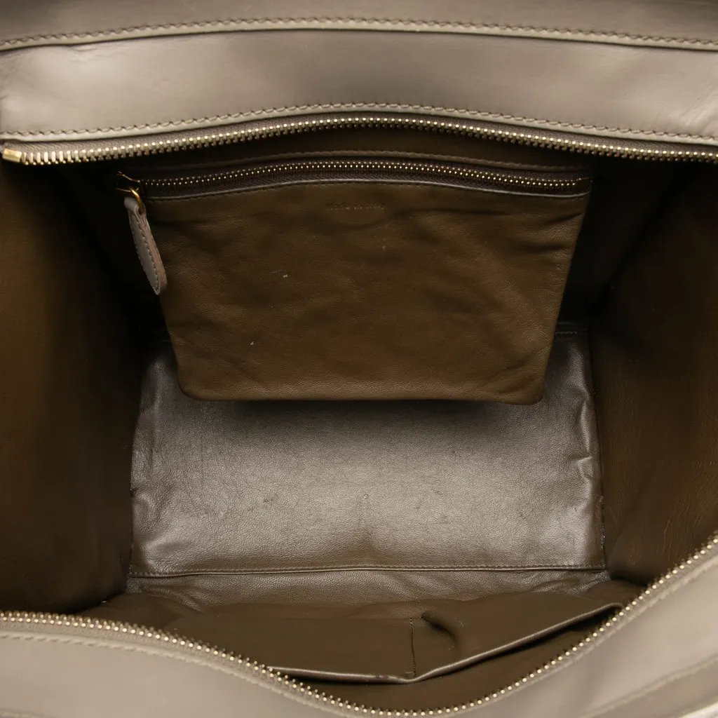 Celine Mini Smooth Calfskin Luggage Tote MultiColor Leather Very good - Model View