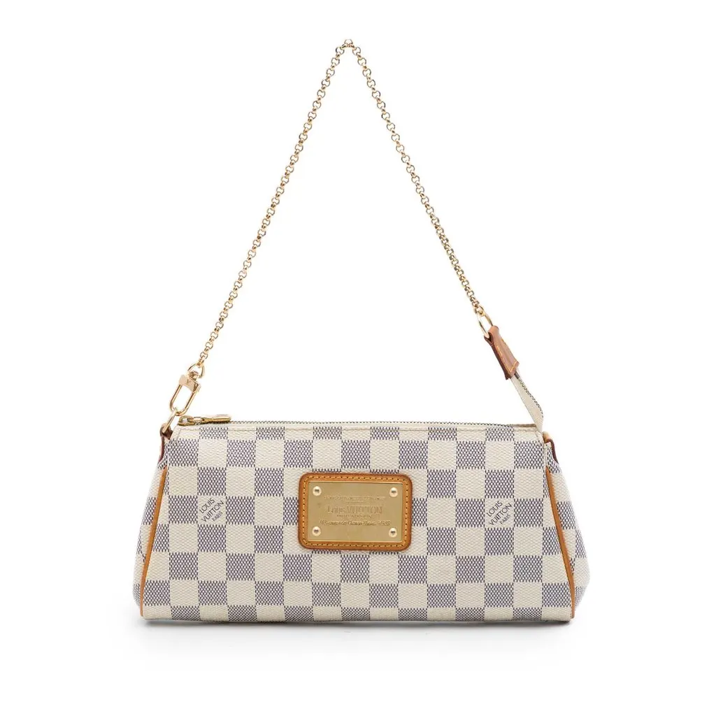 Louis Vuitton Damier Azur Eva White Very good - Front View