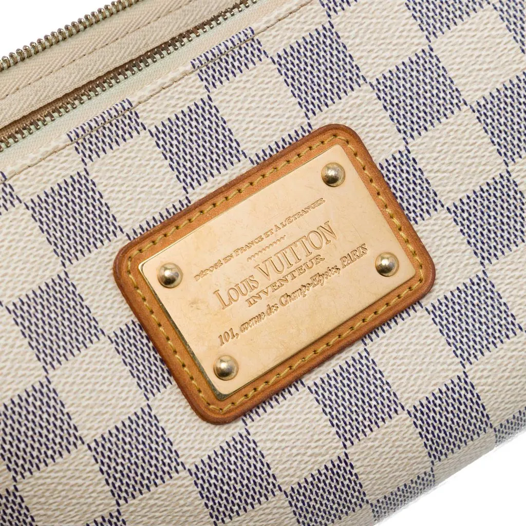 Louis Vuitton Damier Azur Eva White Very good - Box View