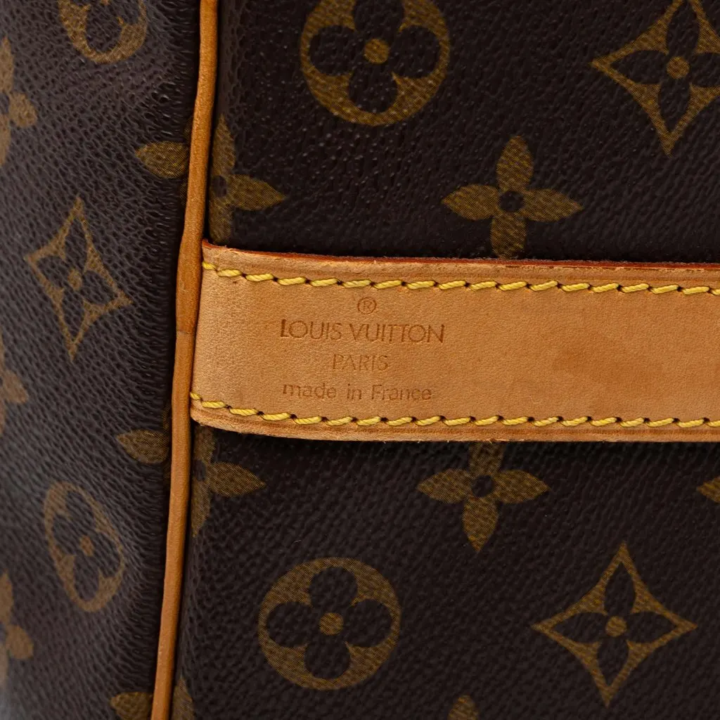 Louis Vuitton Monogram Keepall Bandouliere 50 Brown Canvas Good - Box View