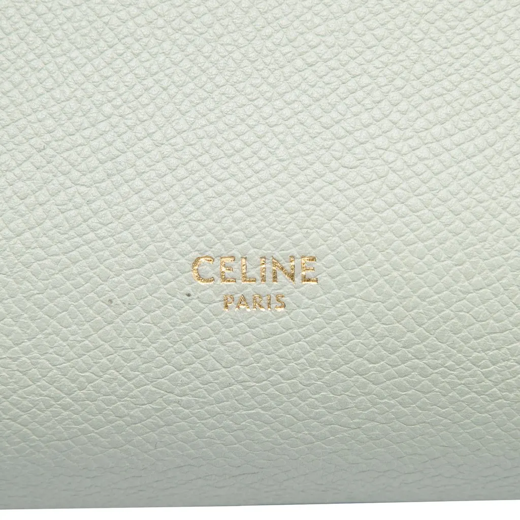 Celine Mini Grained Calfskin Belt Bag Green Leather Good - Box View