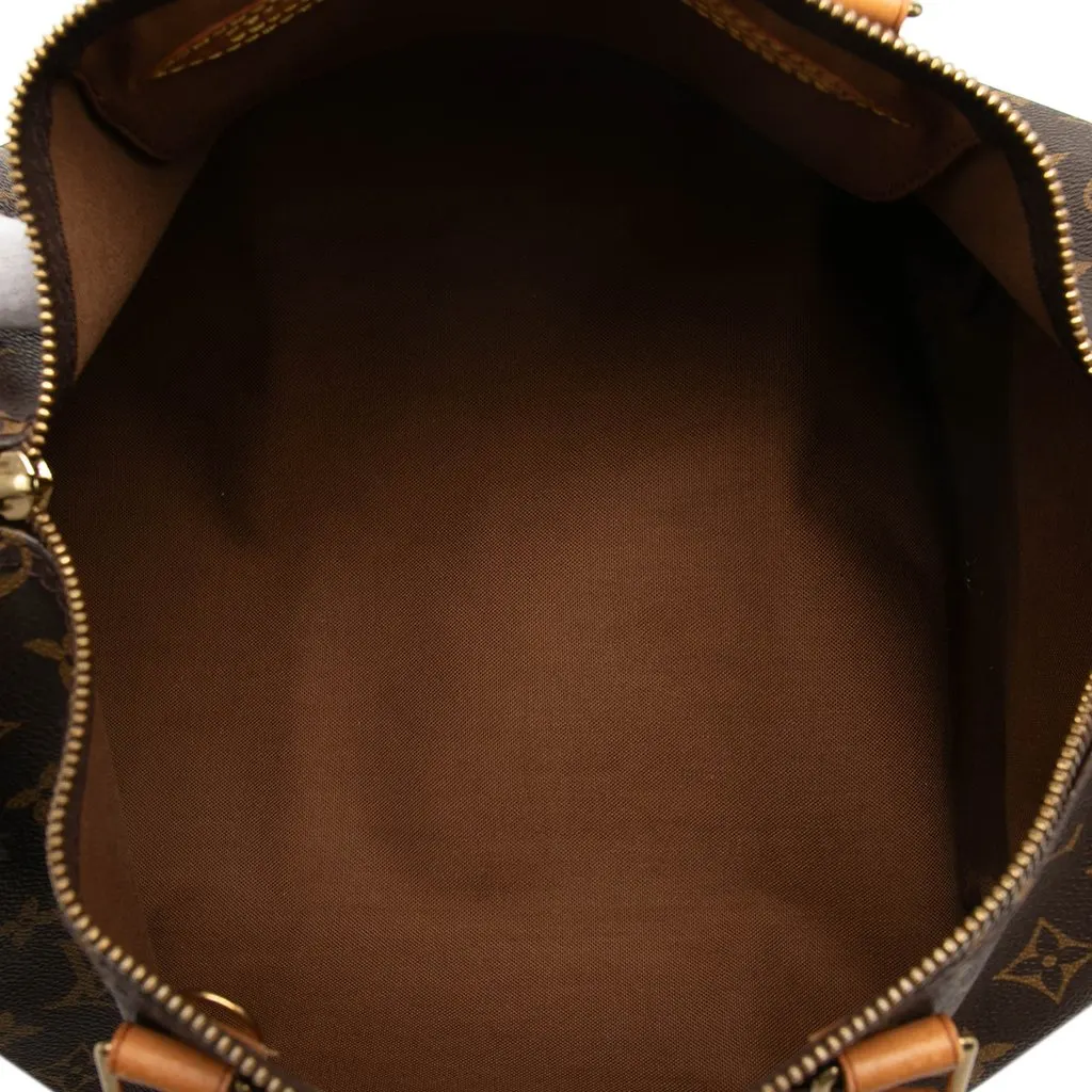 Louis Vuitton Monogram Speedy 35 Brown Very good - Model View