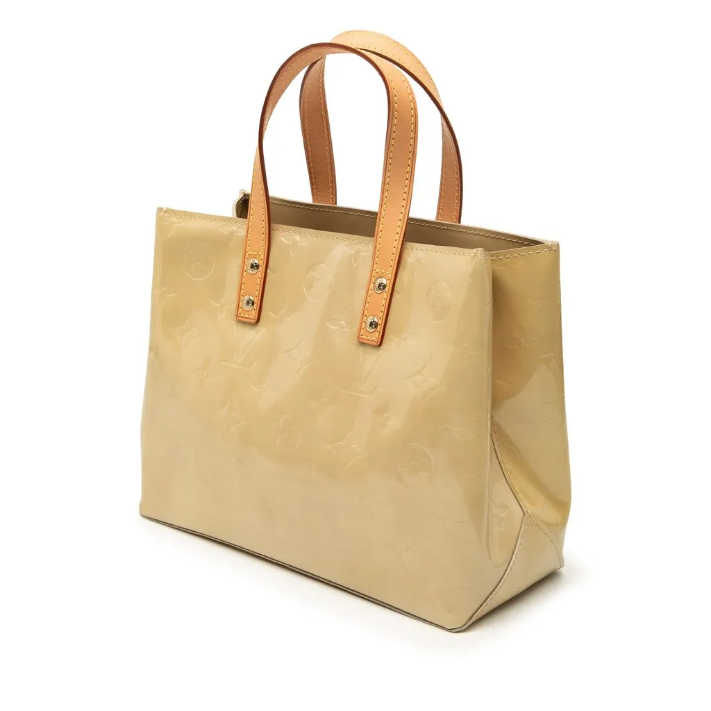 Louis Vuitton Monogram Vernis Reade PM Beige Leather Very good - Back View