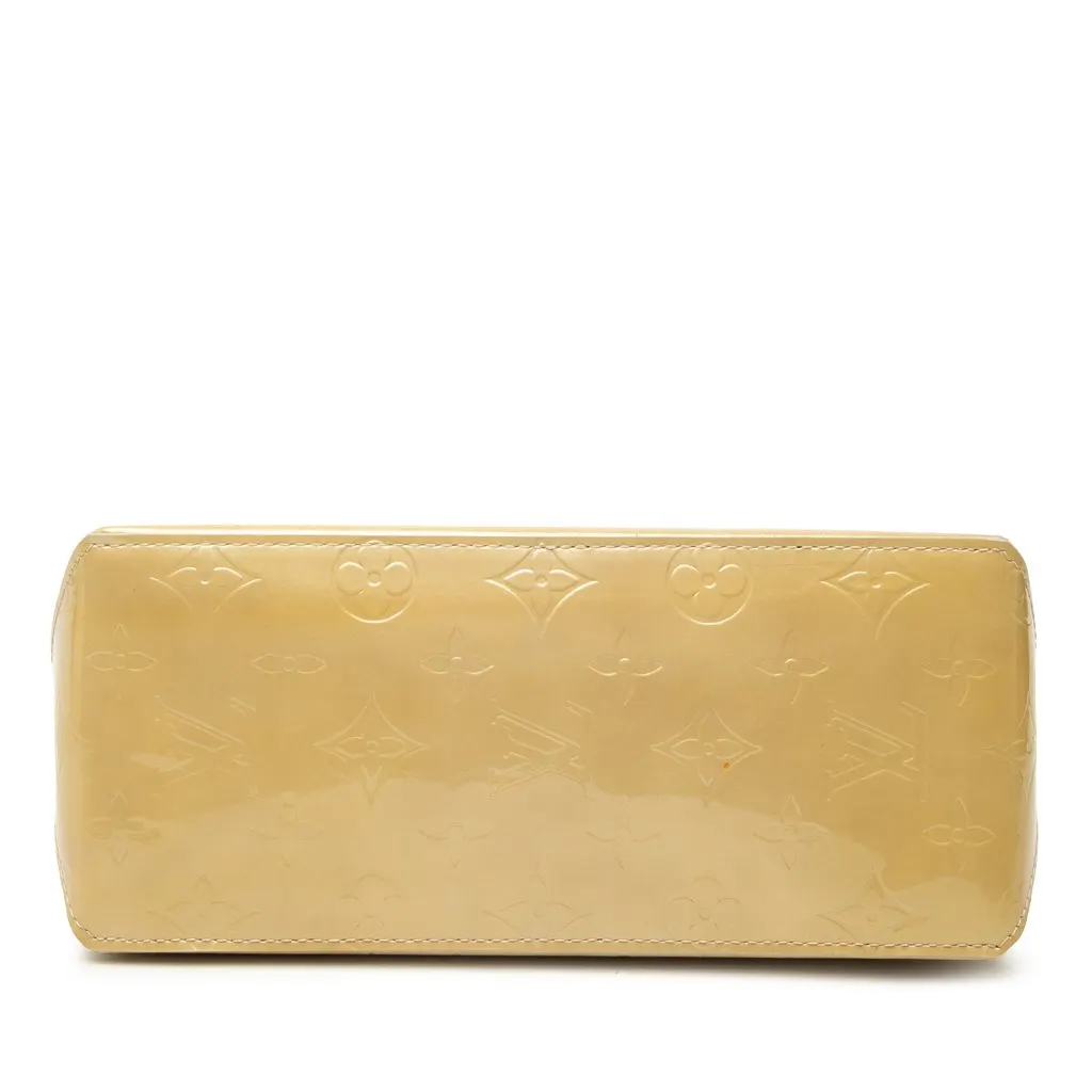 Louis Vuitton Monogram Vernis Reade PM Beige Leather Very good - Inside View