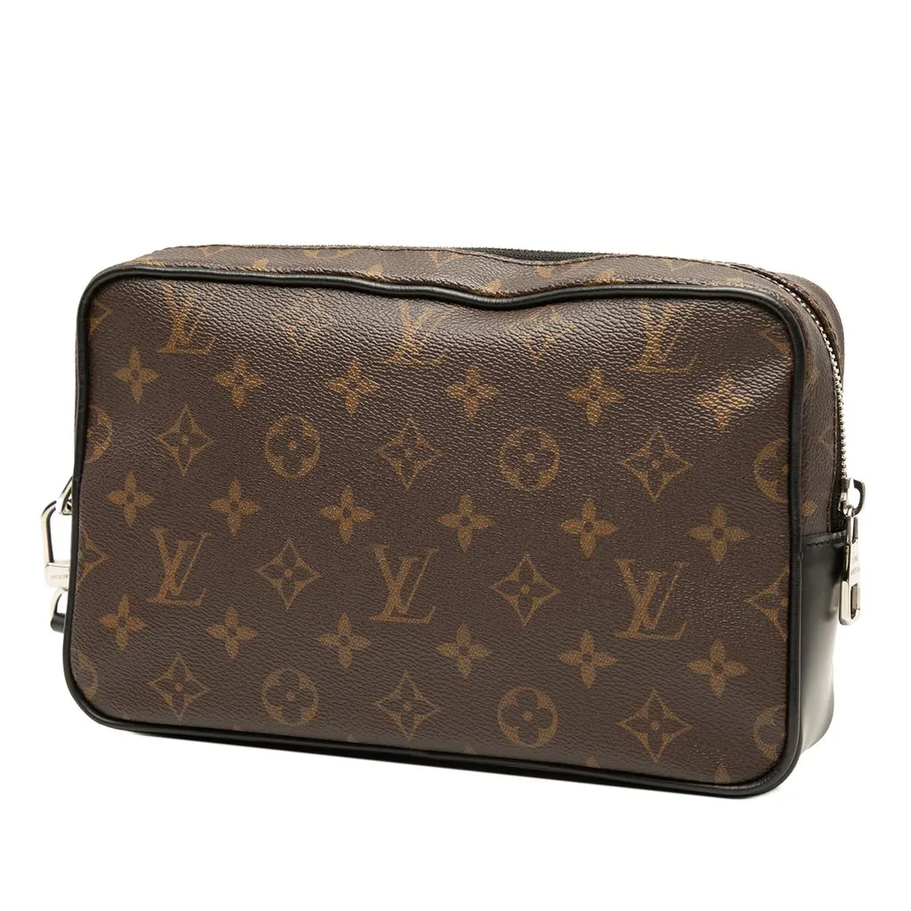 Louis Vuitton Monogram Macassar Kasai Brown Very good - Back View