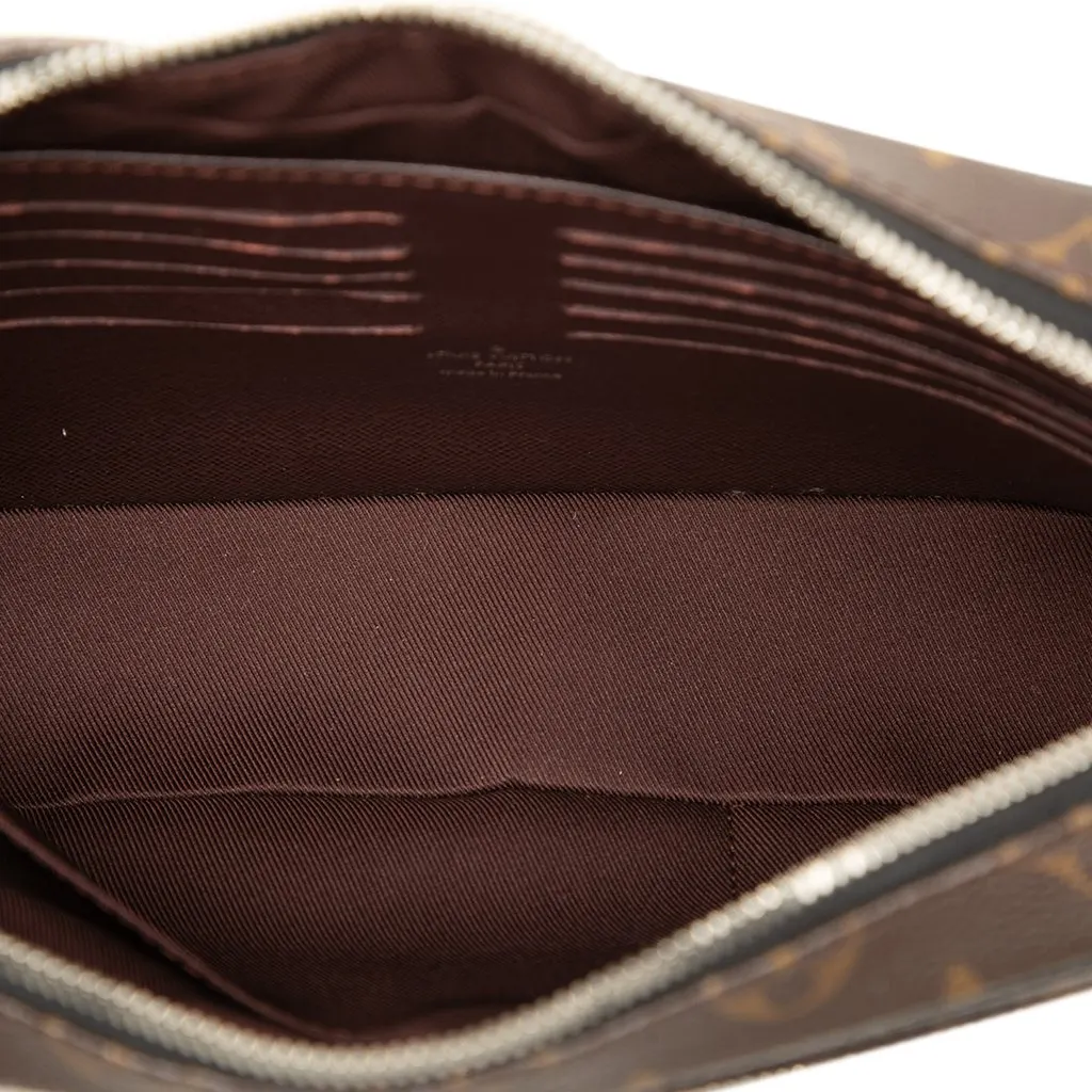Louis Vuitton Monogram Macassar Kasai Brown Very good - Model View