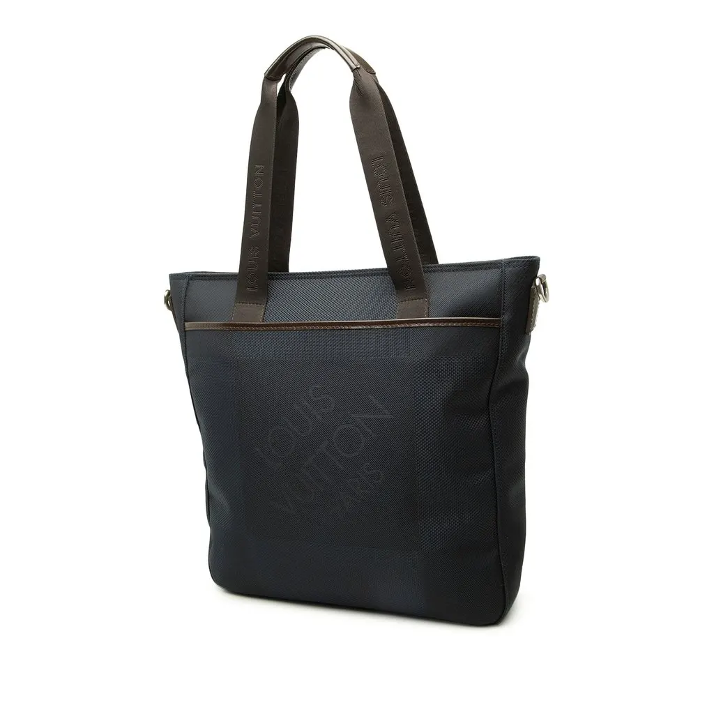 Louis Vuitton Damier Geant Jongleur Blue Canvas Good - Back View