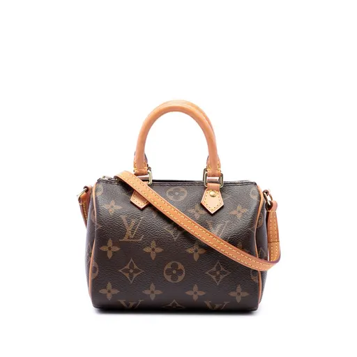 Louis Vuitton Monogram Nano Speedy Bandouliere