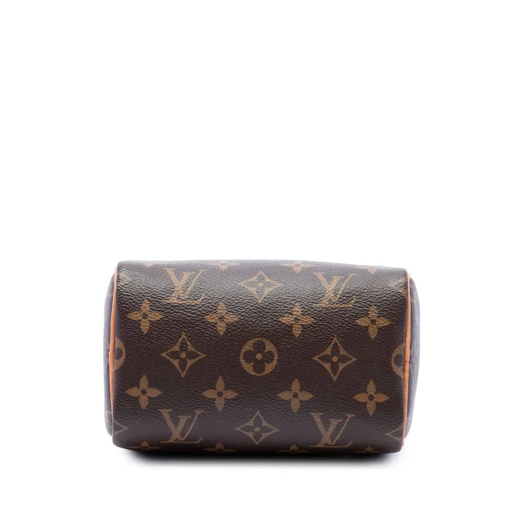 Louis Vuitton Monogram Nano Speedy Bandouliere Brown Very good - Inside View