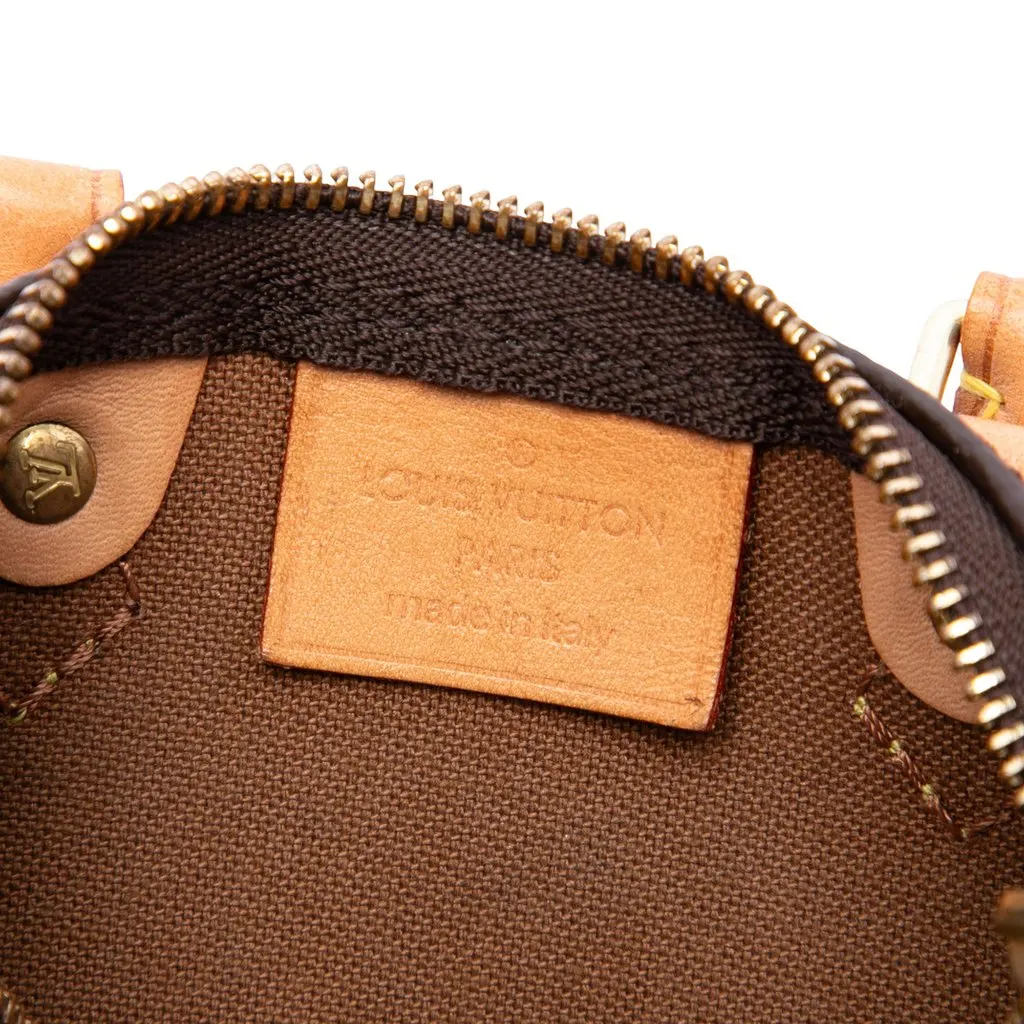 Louis Vuitton Monogram Nano Speedy Bandouliere Brown Very good - Box View