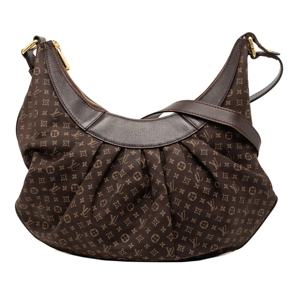 Louis Vuitton Monogram Mini Lin Rhapsody MM Brown Very good - Front View