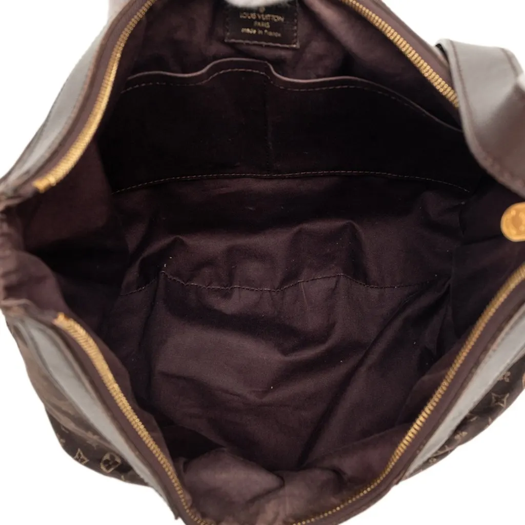 Louis Vuitton Monogram Mini Lin Rhapsody MM Brown Very good - Model View