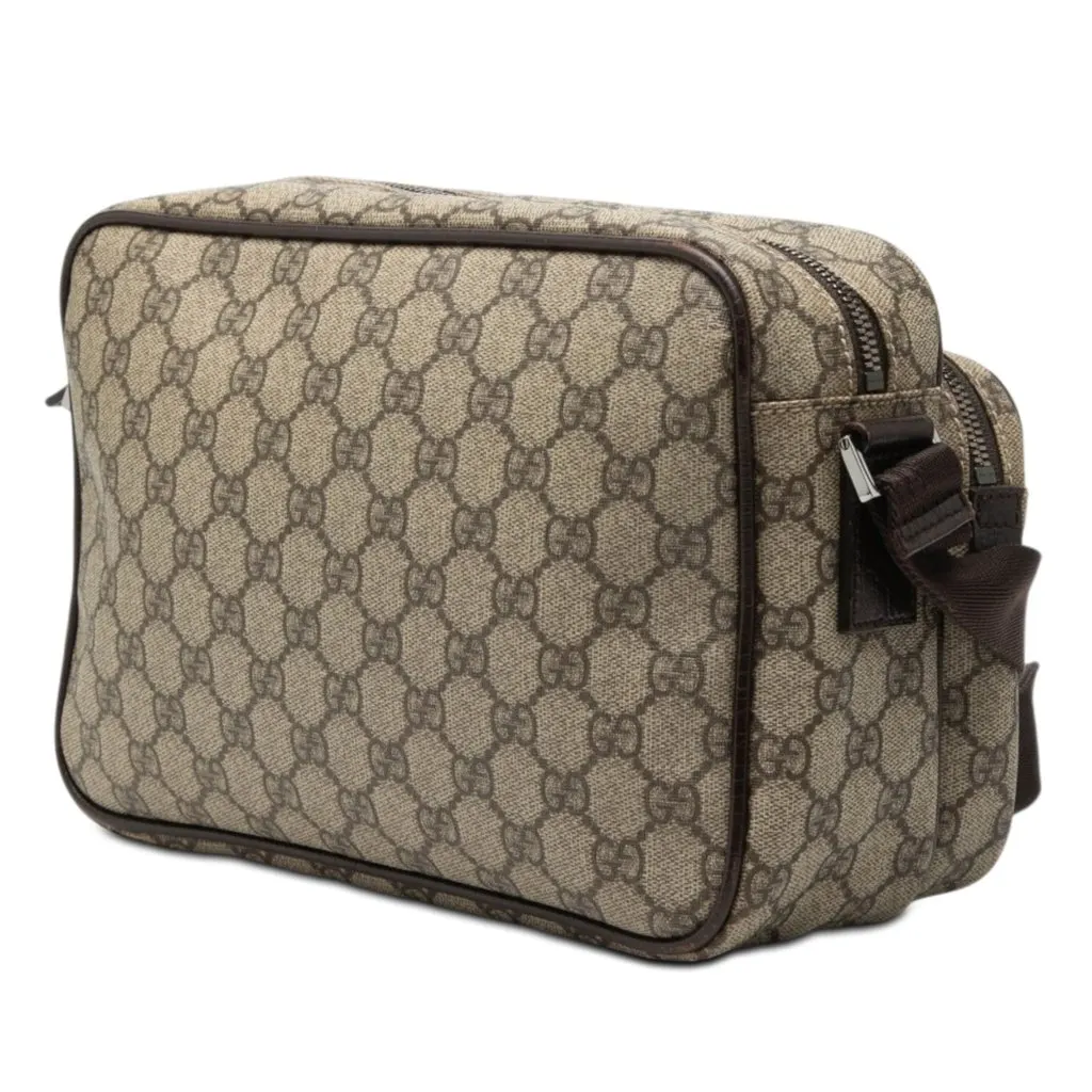 Gucci GG Supreme Crossbody Beige Very good - Back View