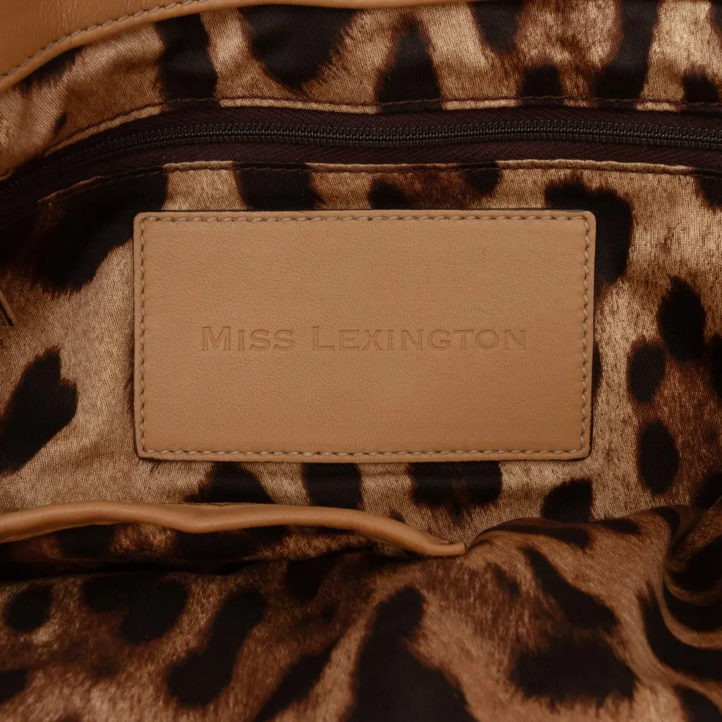 Dolce & Gabbana Leather Miss Lexington Hobo Brown Leather Good - Box View
