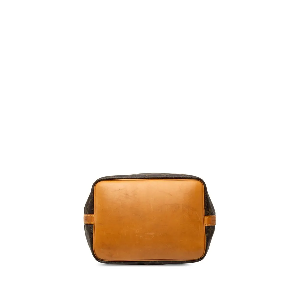 Louis Vuitton Monogram Petit Noe Brown Canvas Good - Inside View