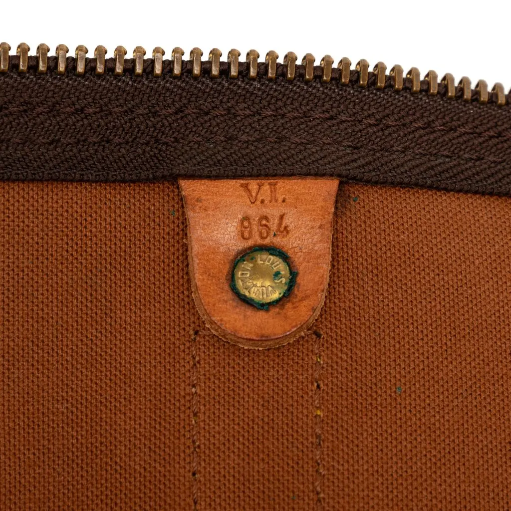 Louis Vuitton Monogram Keepall 50 Brown Good - Box View