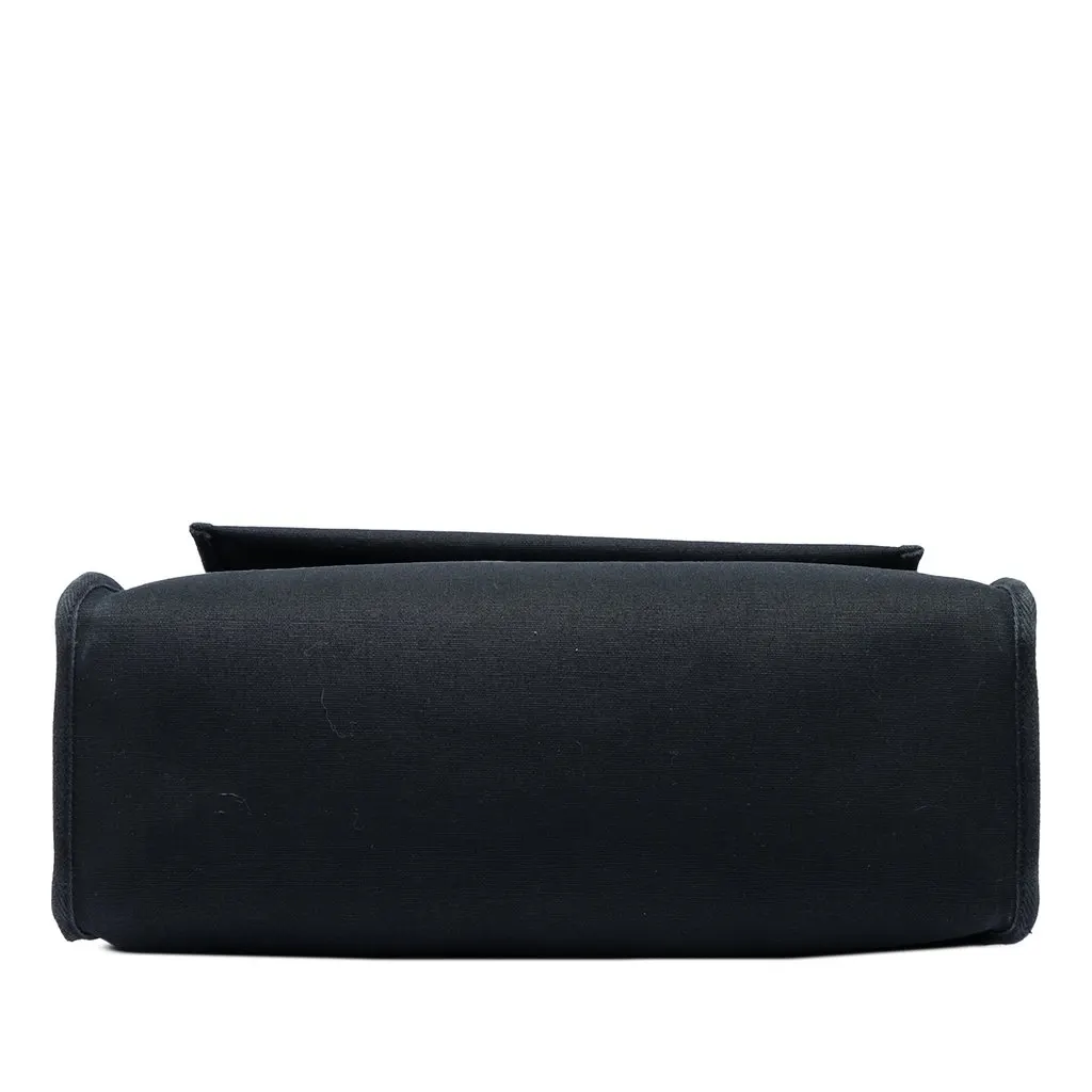 Hermès Toile Herbag PM Black Canvas Very good - Inside View