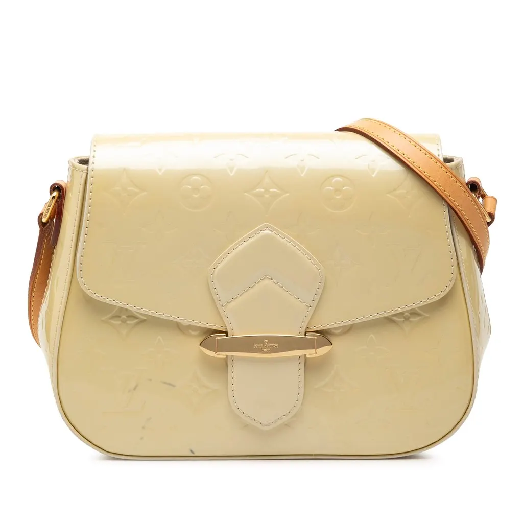 Louis Vuitton Monogram Vernis Bellflower GM Brown Leather Very good - Front View