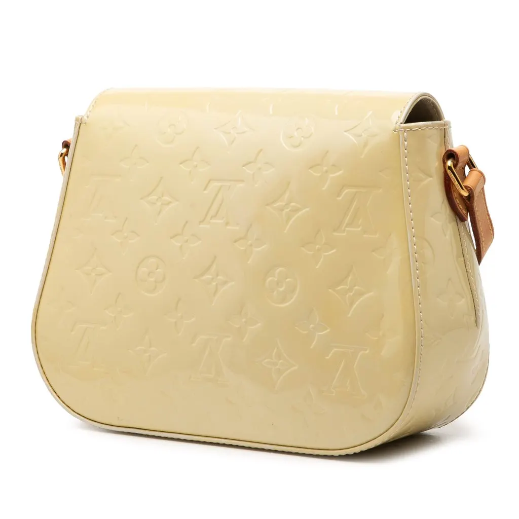 Louis Vuitton Monogram Vernis Bellflower GM Brown Leather Very good - Back View