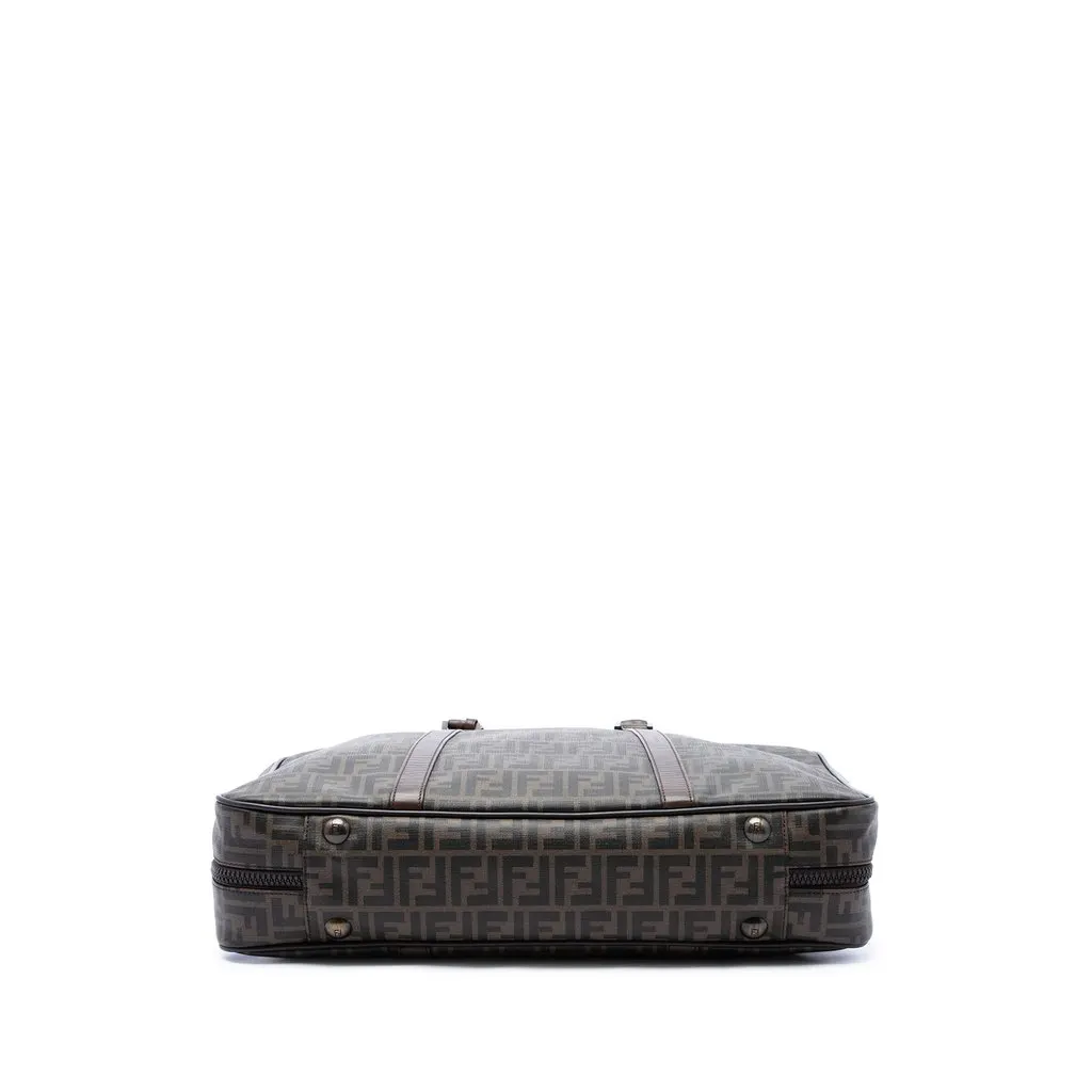 Fendi Zucca Coated Canvas Suitcase Brown Canvas Very good - Inside View