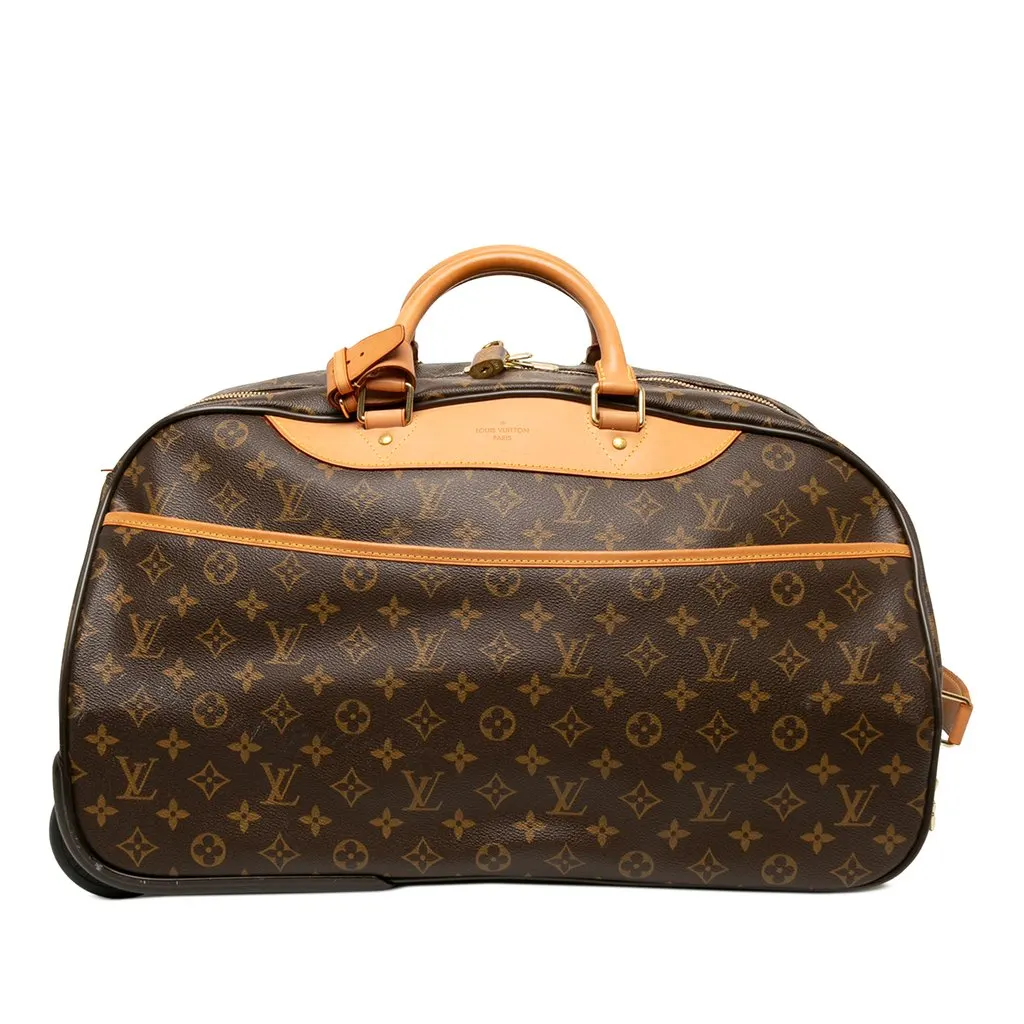 Louis Vuitton Monogram Eole 50 Brown Canvas Good - Front View