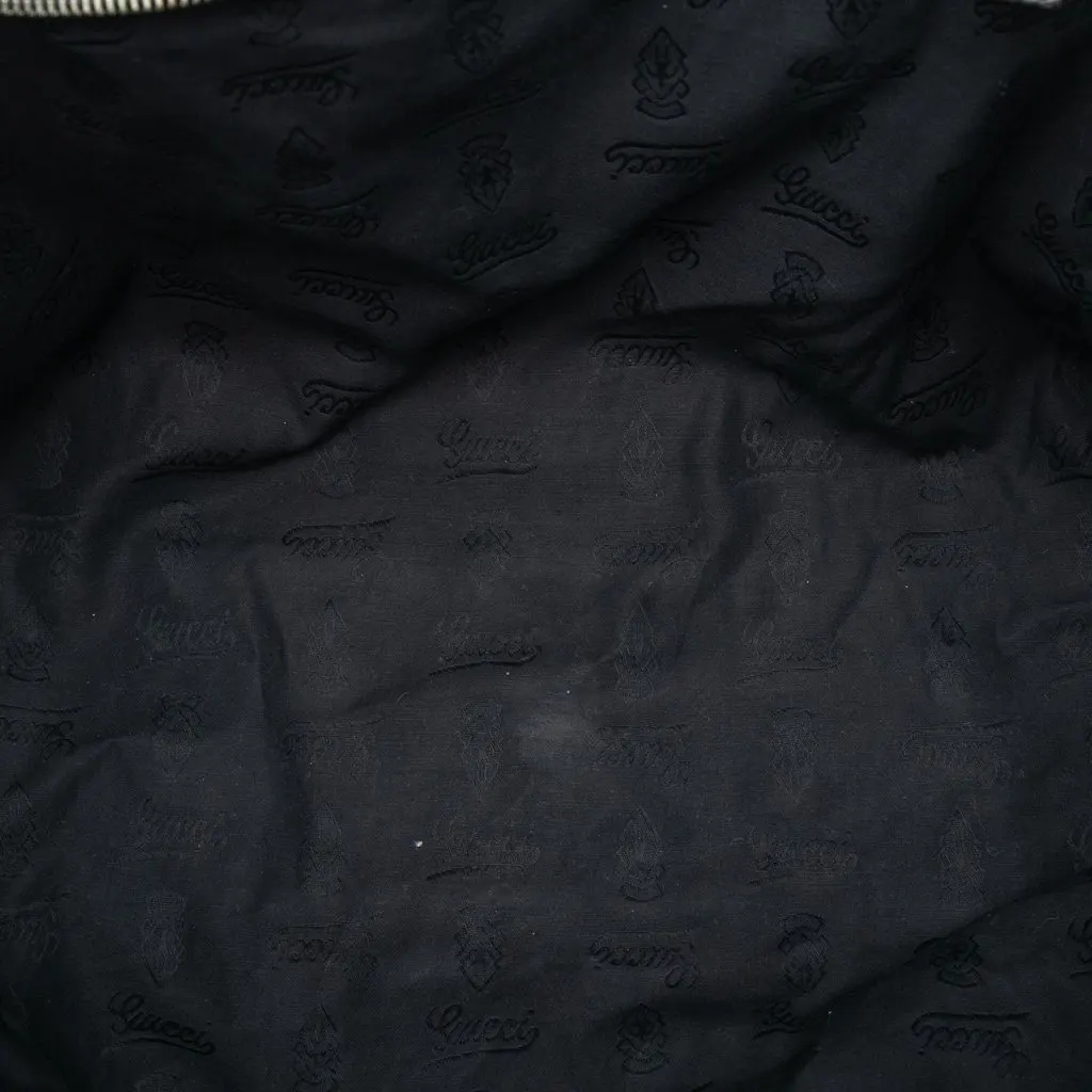 Gucci Fiat 500 Large GG Imprime Web Tote Black Good - Model View