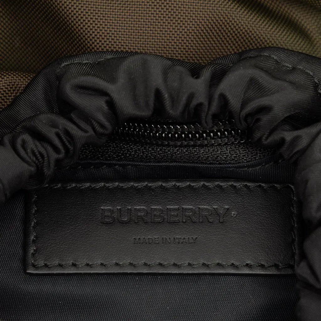 Burberry Tricolor Nylon Leo Sling Bag Black Polyamide Very good - Box View