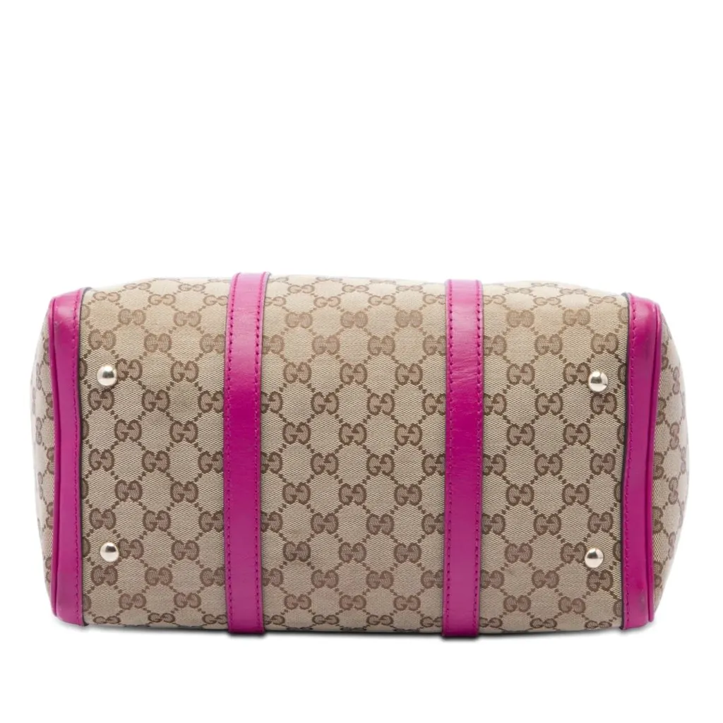 Gucci Medium GG Canvas Joy Boston Bag Beige Very good - Inside View