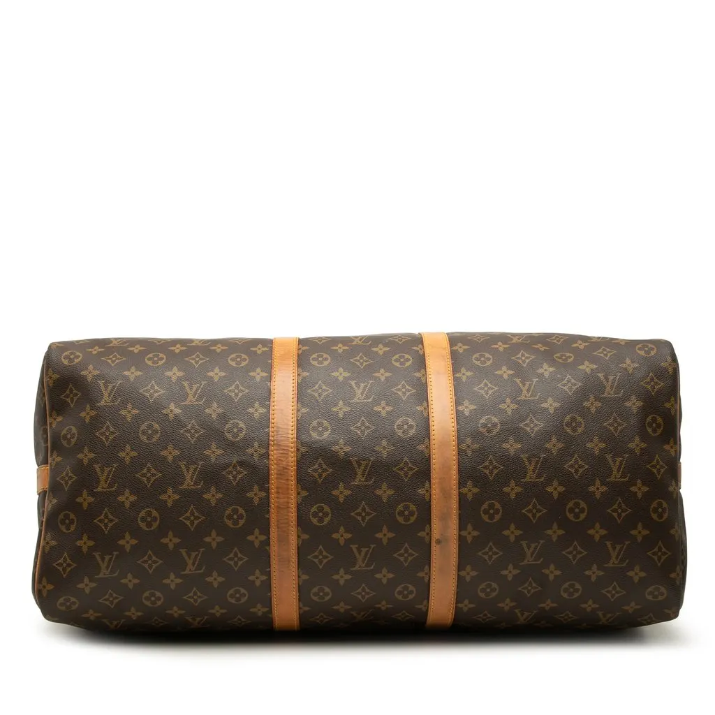 Louis Vuitton Monogram Keepall Bandouliere 60 Brown Very good - Inside View