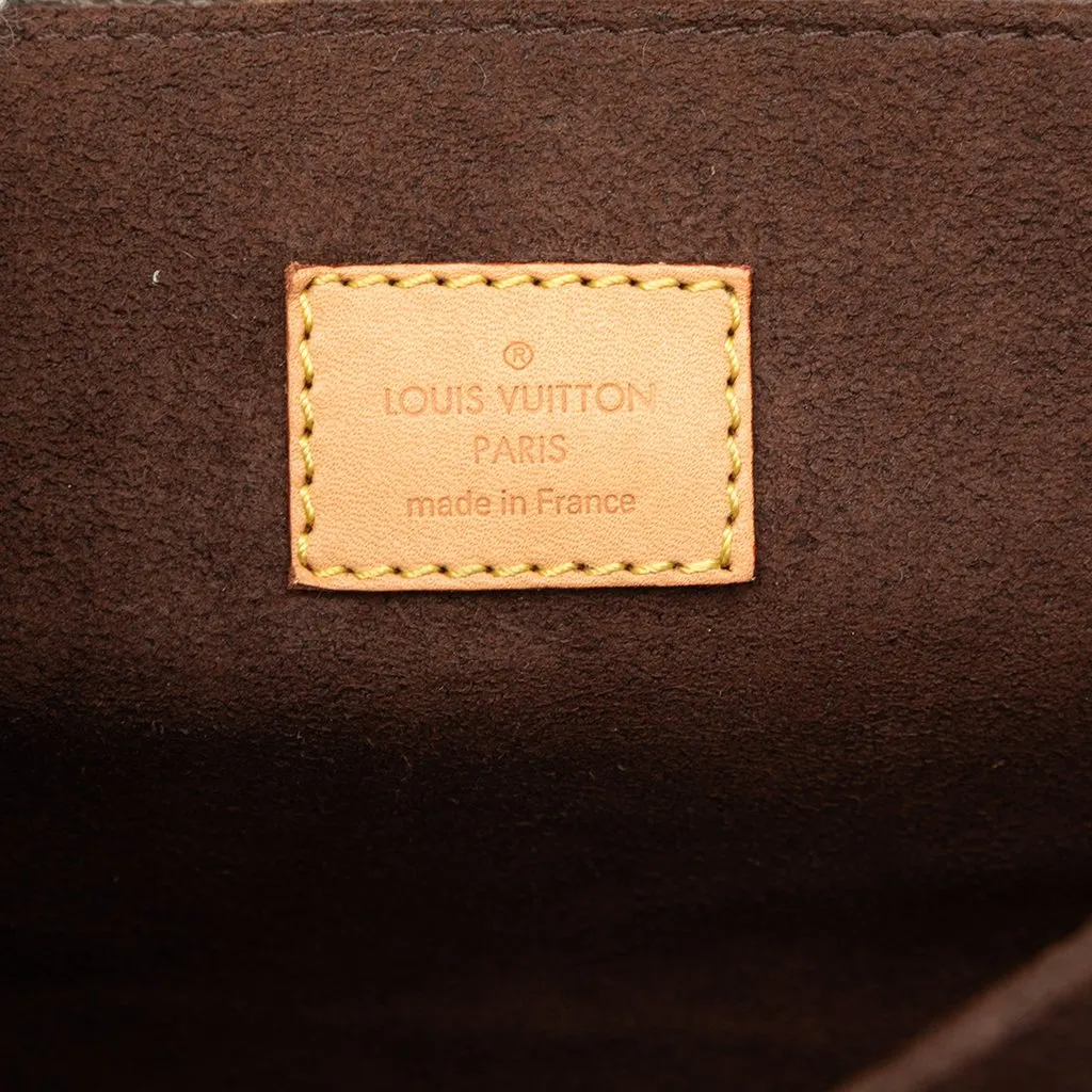 Louis Vuitton Monogram Pochette Metis Brown Canvas Good - Box View