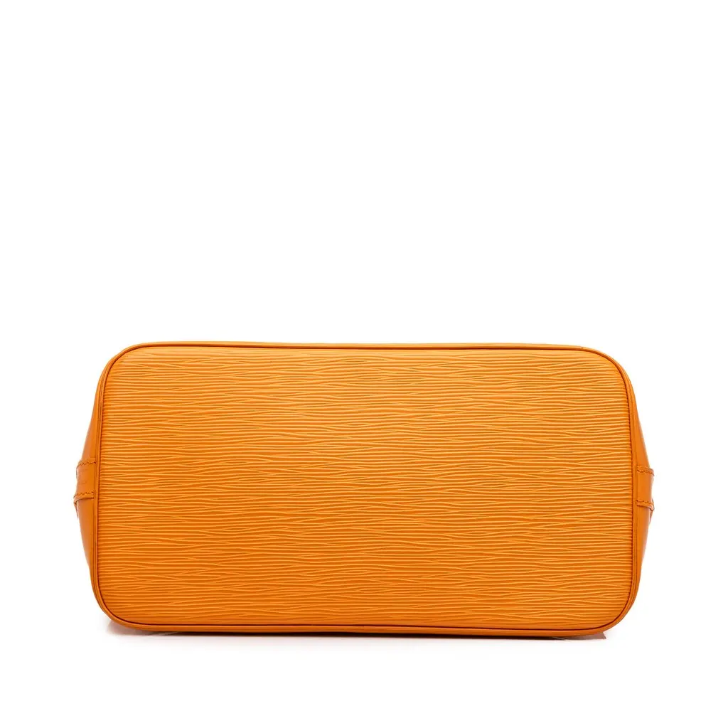Louis Vuitton Epi Alma PM Orange Leather Very good - Inside View