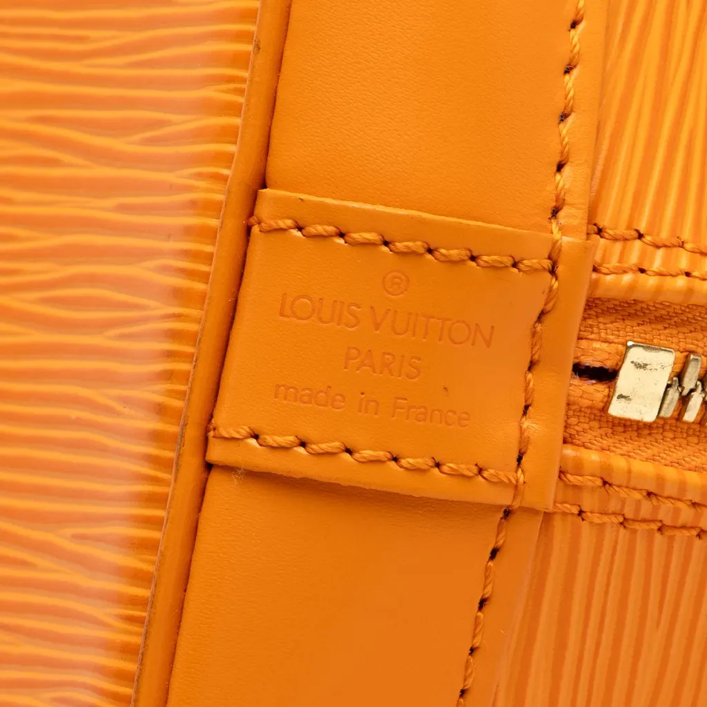 Louis Vuitton Epi Alma PM Orange Leather Very good - Box View
