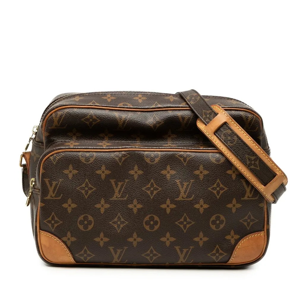 Louis Vuitton Monogram Nil Crossbody Brown Very good - Front View