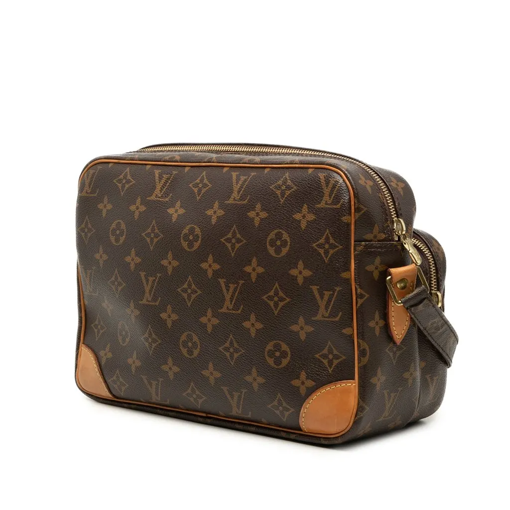Louis Vuitton Monogram Nil Crossbody Brown Very good - Back View