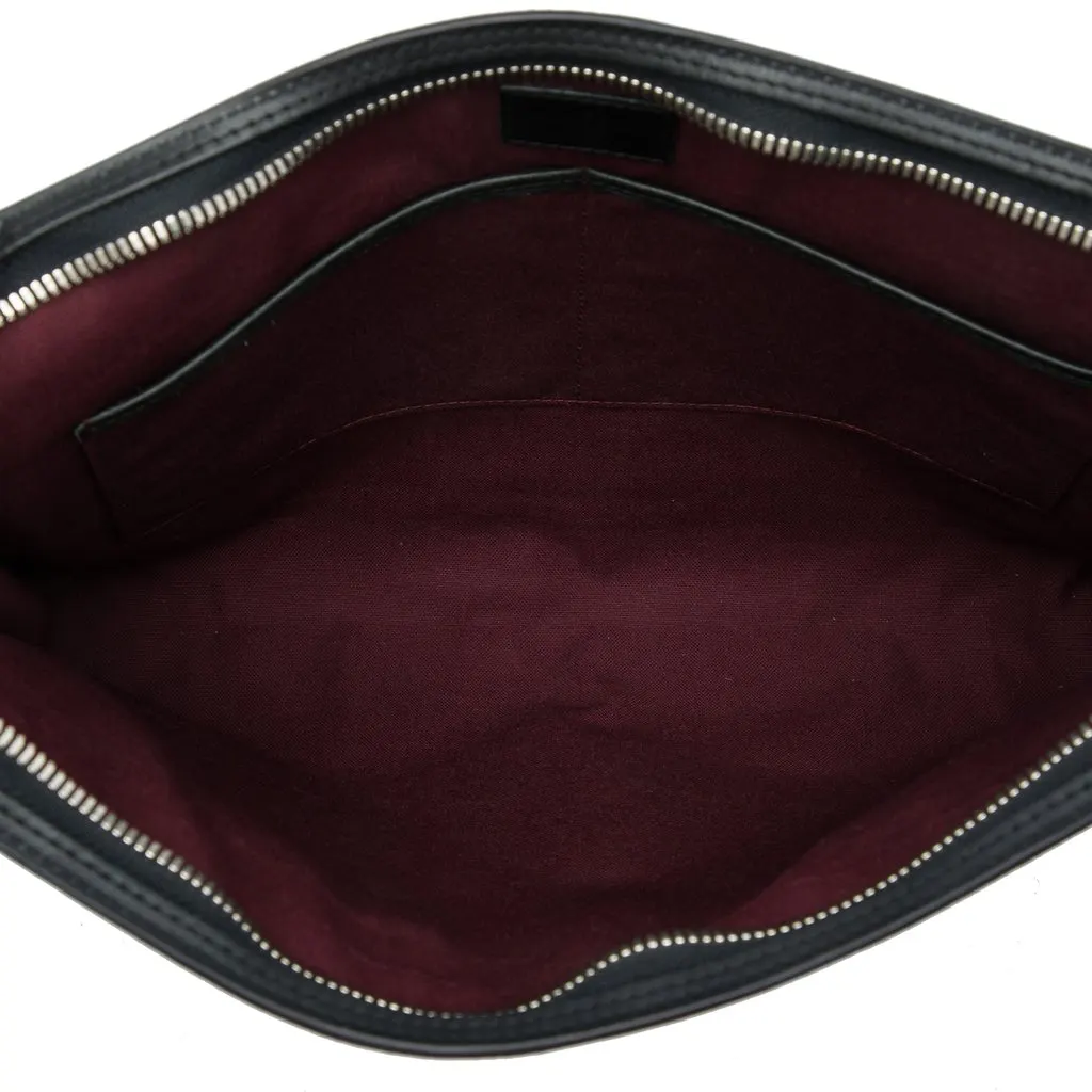 Louis Vuitton Monogram Macassar Portfolio Case Brown Very good - Model View