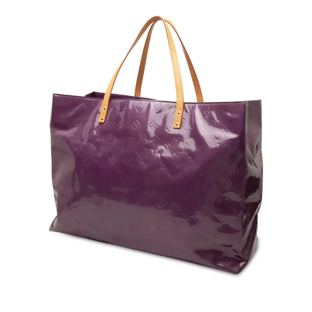 Louis Vuitton Monogram Vernis Reade GM Purple Leather Very good - Back View